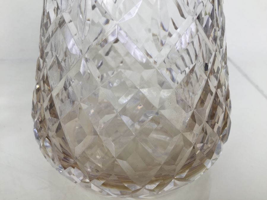 JUST ADDED - (3) Crystal Liquor Decanters With Stoppers [Photo 12]