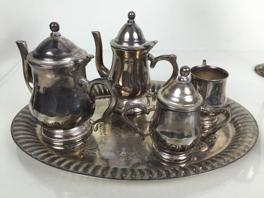 JUST ADDED - Collection Of Silverplate Tableware [Photo 2]