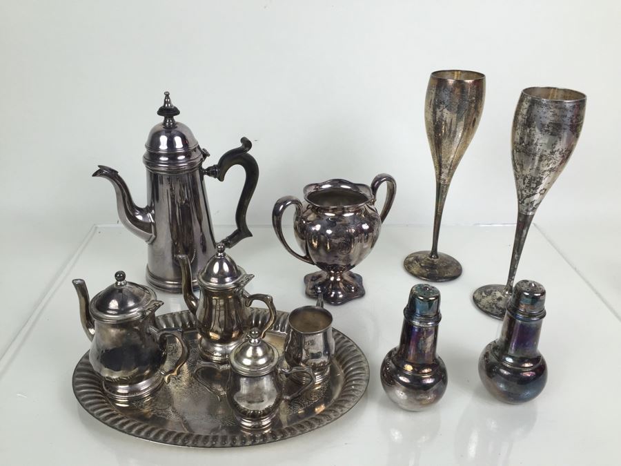 JUST ADDED - Collection Of Silverplate Tableware [Photo 4]
