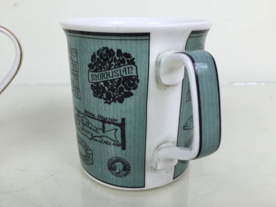 JUST ADDED - Pair Of Royal Doulton Coffee Mugs Cups [Photo 4]