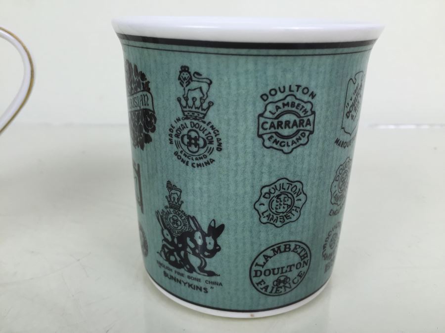 JUST ADDED - Pair Of Royal Doulton Coffee Mugs Cups [Photo 6]