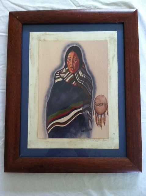 Native American Print 1/500 Signed