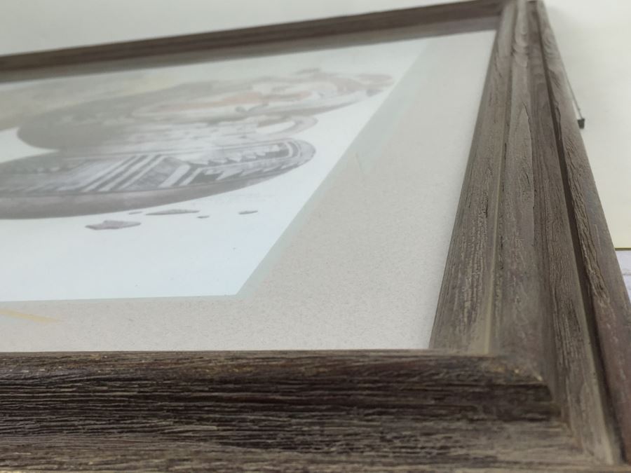 JUST ADDED - Framed And Nicely Matted Signed On Front And Back Limited Edition 224 Of 250 Print Showing Native American Pottery By Michael C. McCullough [Photo 15]