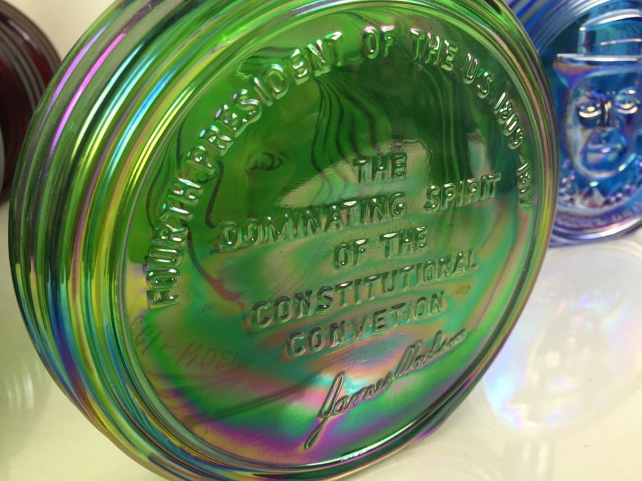 JUST ADDED - (15) Huge Collection Of Wheaton, NJ Presidential Glass Bottles First Edition [Photo 17]