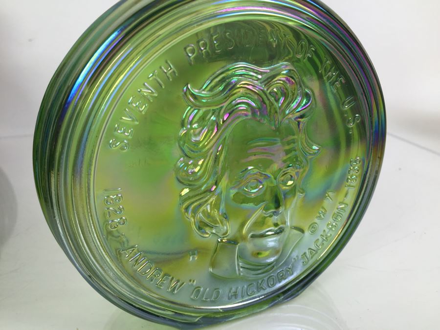 JUST ADDED - (15) Huge Collection Of Wheaton, NJ Presidential Glass Bottles First Edition [Photo 20]