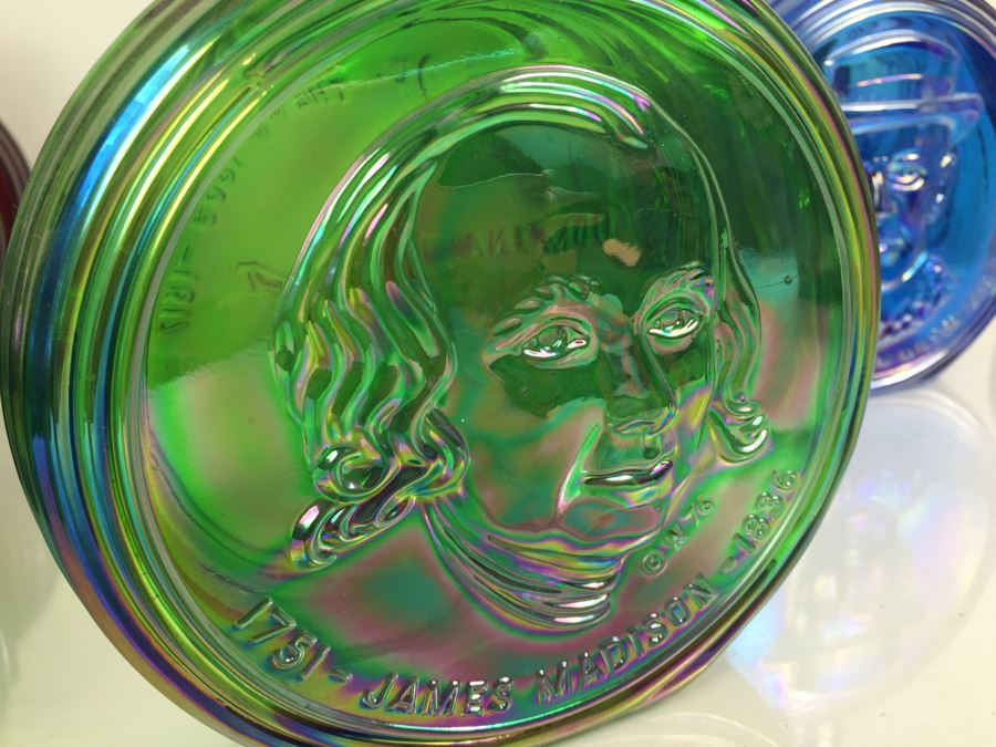 JUST ADDED - (15) Huge Collection Of Wheaton, NJ Presidential Glass Bottles First Edition [Photo 16]