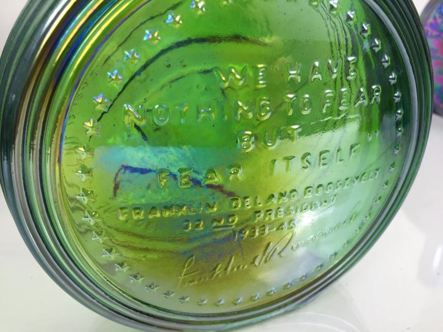 JUST ADDED - (15) Huge Collection Of Wheaton, NJ Presidential Glass Bottles First Edition [Photo 25]