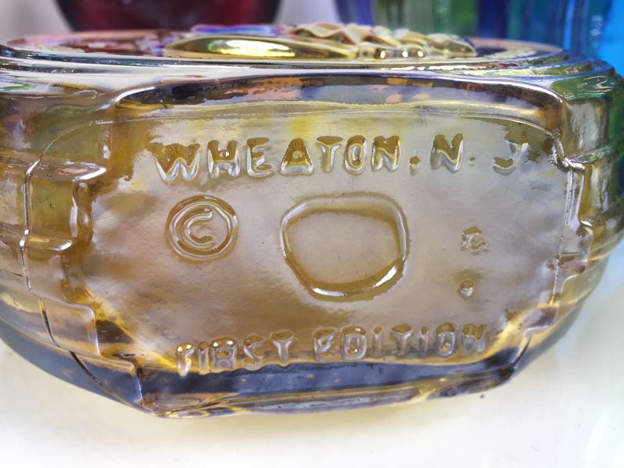 JUST ADDED - (15) Huge Collection Of Wheaton, NJ Presidential Glass Bottles First Edition [Photo 11]