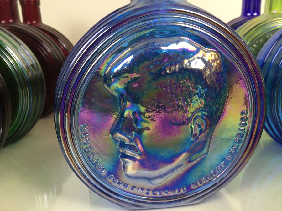 JUST ADDED - (15) Huge Collection Of Wheaton, NJ Presidential Glass Bottles First Edition [Photo 3]