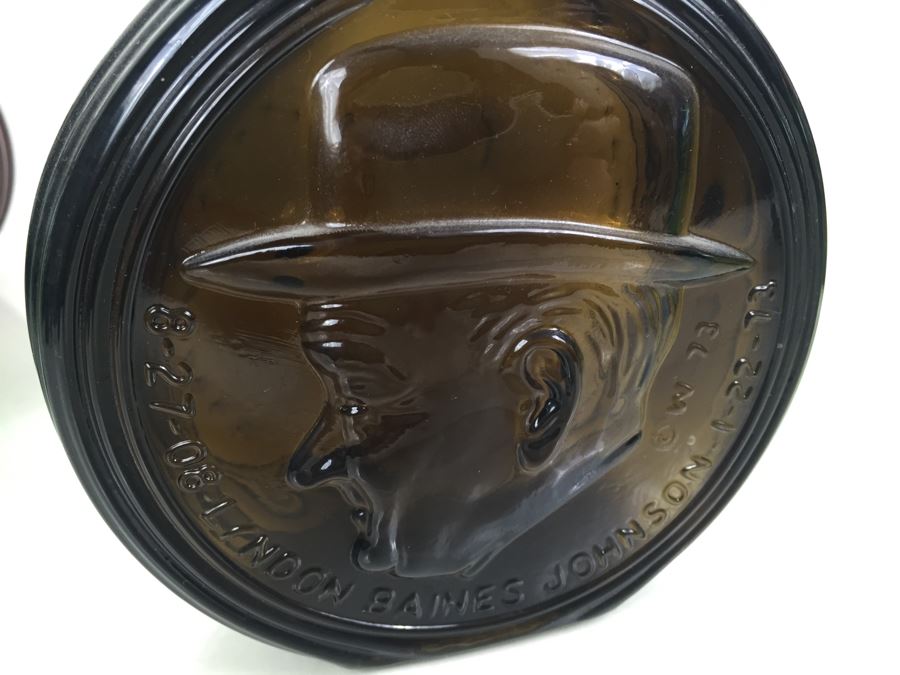 JUST ADDED - (15) Huge Collection Of Wheaton, NJ Presidential Glass Bottles First Edition [Photo 26]