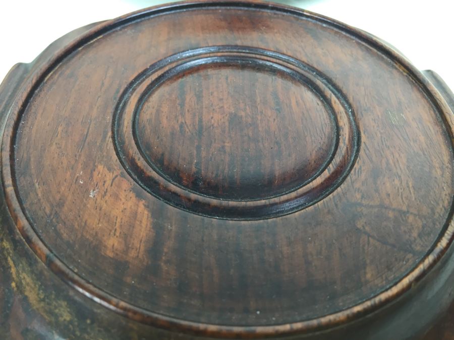 JUST ADDED - (8) Vintage Rosewood Carved Stands [Photo 5]