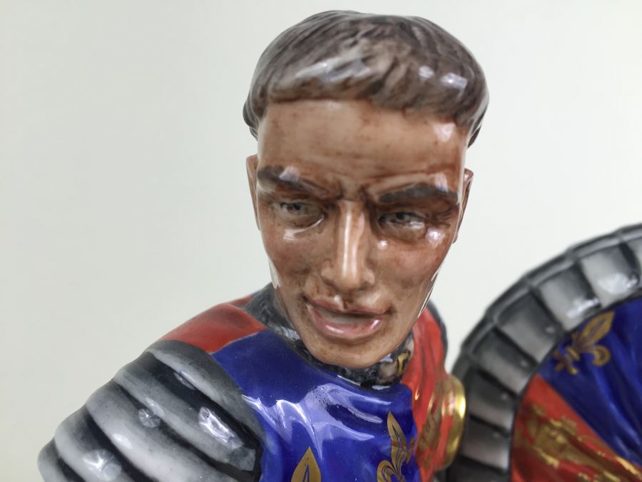 JUST ADDED - RARE Royal Doulton Henry V At Agincourt HN 3947 Prestige 1997 Signed By Michael Doulton Had $35,000 Price Tag [Photo 19]