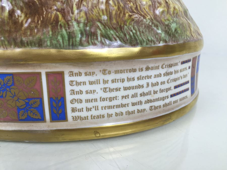 JUST ADDED - RARE Royal Doulton Henry V At Agincourt HN 3947 Prestige 1997 Signed By Michael Doulton Had $35,000 Price Tag [Photo 26]