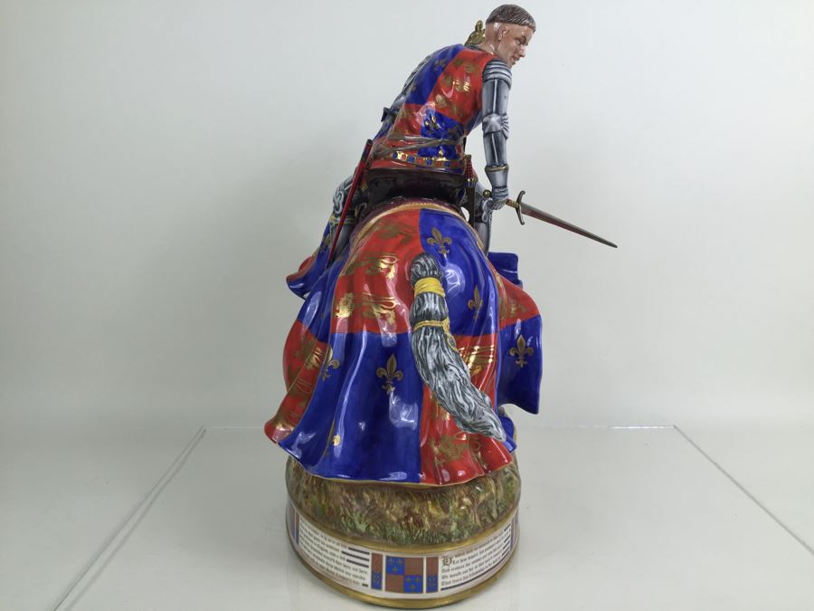 JUST ADDED - RARE Royal Doulton Henry V At Agincourt HN 3947 Prestige 1997 Signed By Michael Doulton Had $35,000 Price Tag [Photo 42]