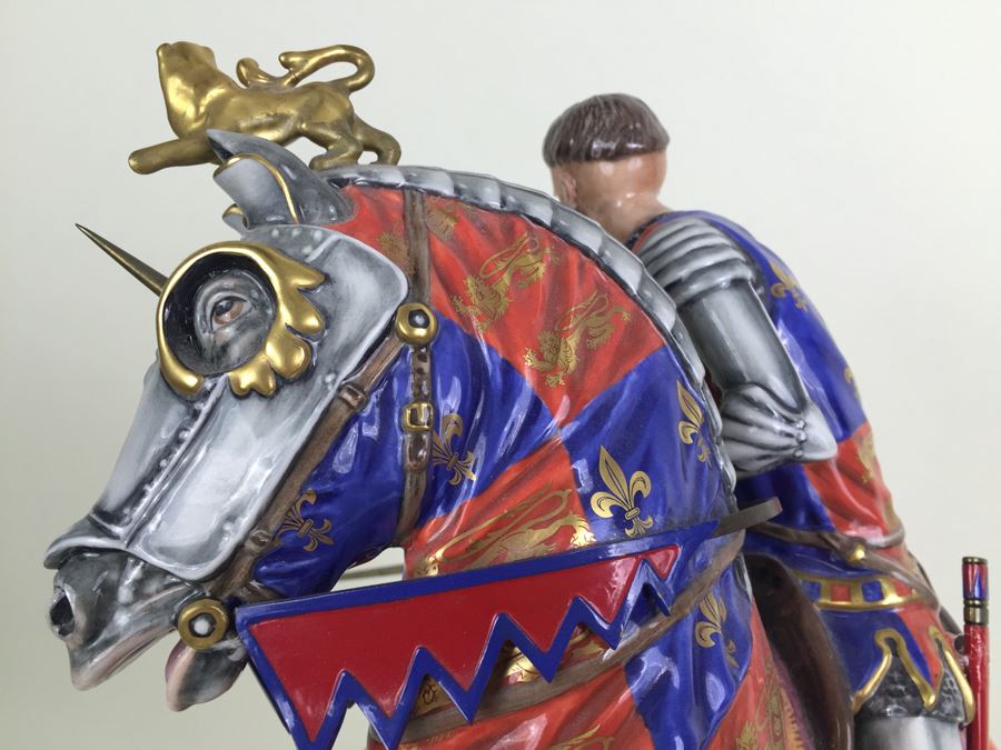 JUST ADDED - RARE Royal Doulton Henry V At Agincourt HN 3947 Prestige 1997 Signed By Michael Doulton Had $35,000 Price Tag [Photo 2]