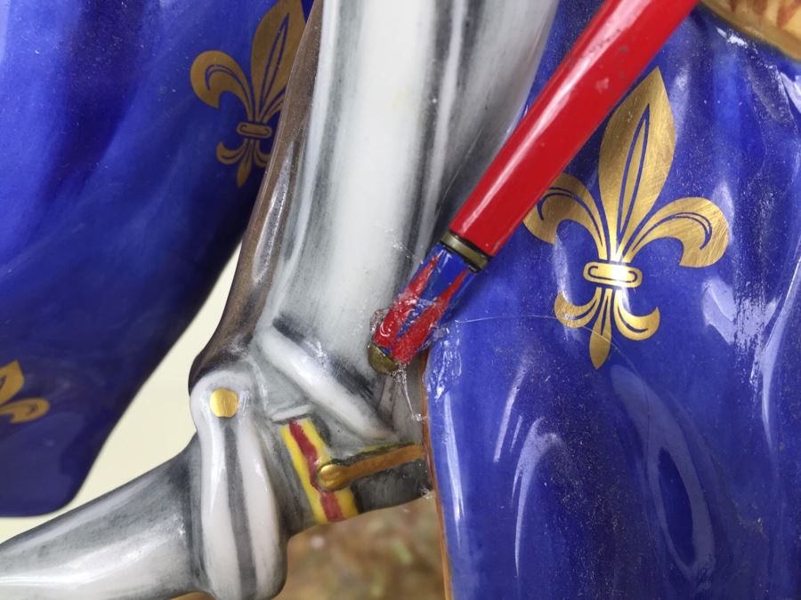 JUST ADDED - RARE Royal Doulton Henry V At Agincourt HN 3947 Prestige 1997 Signed By Michael Doulton Had $35,000 Price Tag [Photo 39]