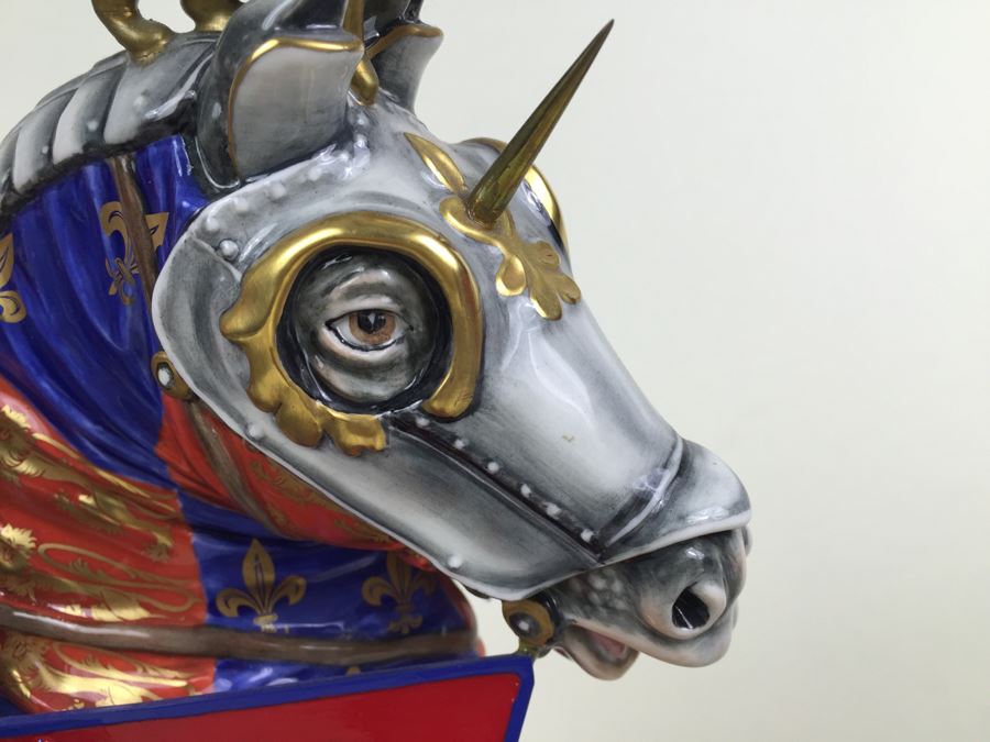 JUST ADDED - RARE Royal Doulton Henry V At Agincourt HN 3947 Prestige 1997 Signed By Michael Doulton Had $35,000 Price Tag [Photo 9]