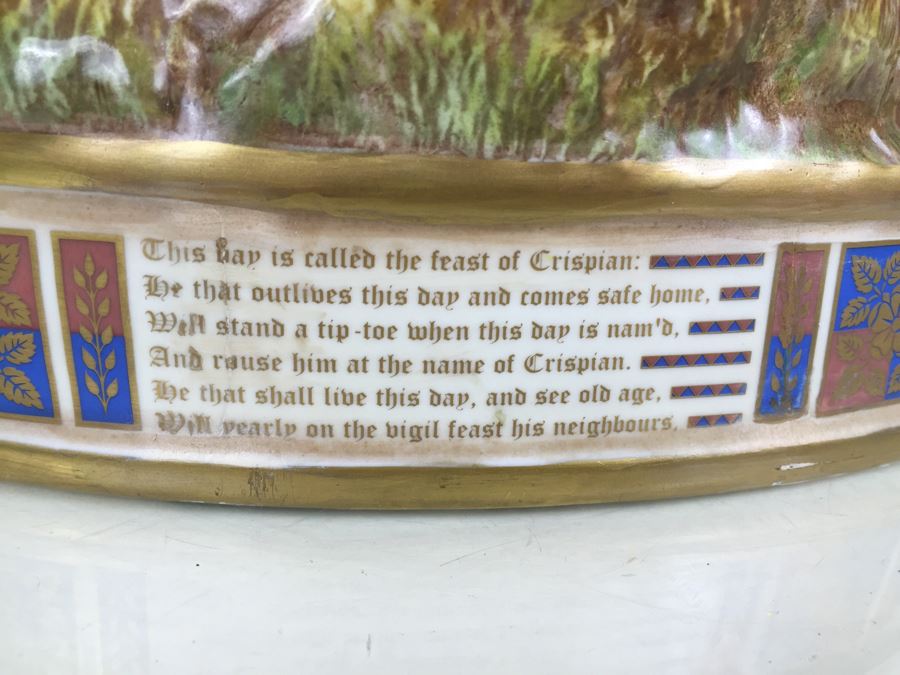 JUST ADDED - RARE Royal Doulton Henry V At Agincourt HN 3947 Prestige 1997 Signed By Michael Doulton Had $35,000 Price Tag [Photo 25]