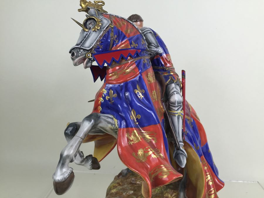 JUST ADDED - RARE Royal Doulton Henry V At Agincourt HN 3947 Prestige 1997 Signed By Michael Doulton Had $35,000 Price Tag [Photo 36]