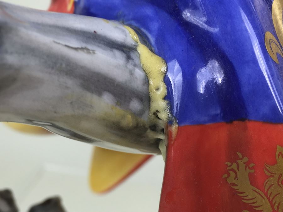 JUST ADDED - RARE Royal Doulton Henry V At Agincourt HN 3947 Prestige 1997 Signed By Michael Doulton Had $35,000 Price Tag [Photo 33]