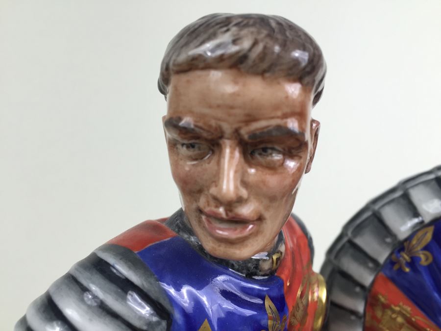 JUST ADDED - RARE Royal Doulton Henry V At Agincourt HN 3947 Prestige 1997 Signed By Michael Doulton Had $35,000 Price Tag [Photo 7]