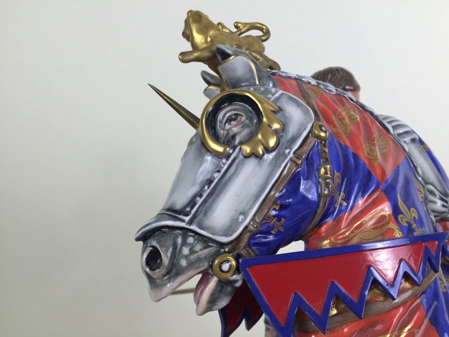 JUST ADDED - RARE Royal Doulton Henry V At Agincourt HN 3947 Prestige 1997 Signed By Michael Doulton Had $35,000 Price Tag [Photo 35]