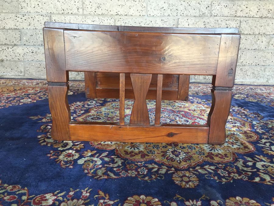 Vintage Wooden Asian Desk [Photo 7]