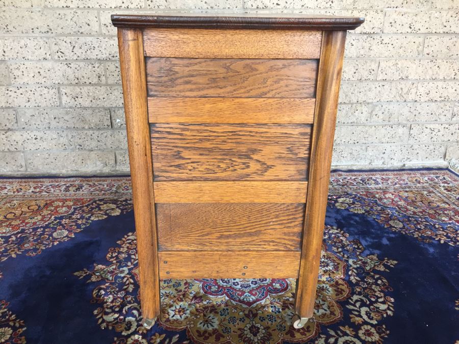 Antique Oak Nightstand