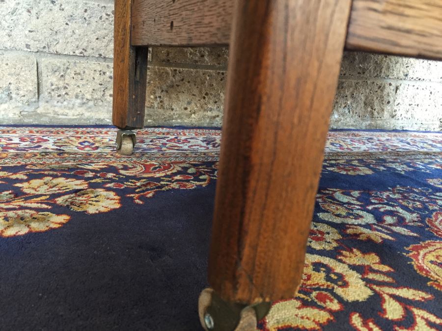 Antique Oak Cabinet Nightstand [Photo 10]