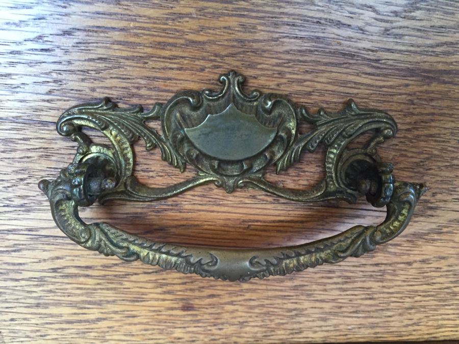 Antique Oak Cabinet Nightstand [Photo 6]