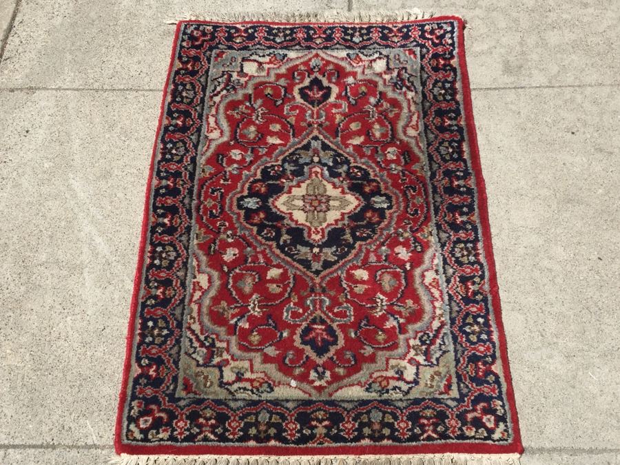 Nice Wool Hand Knotted Persian Area Rug [Photo 6]
