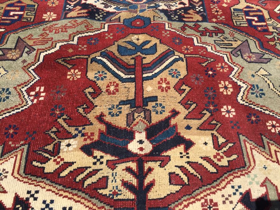 Large Geometric Pattern Persian Area Rug [Photo 10]