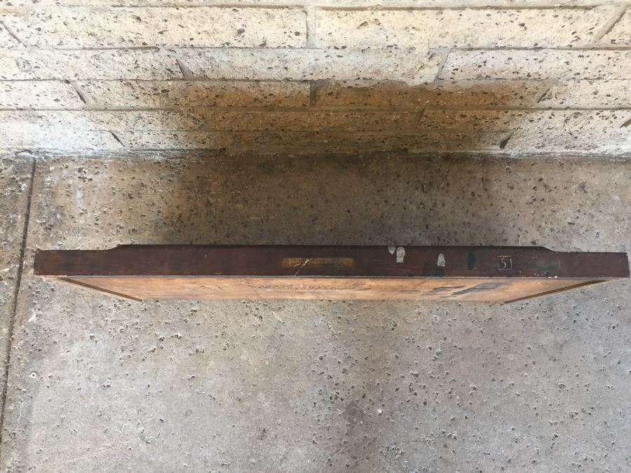 Vintage Printers Wooden Tray Drawer Shadow Box [Photo 6]