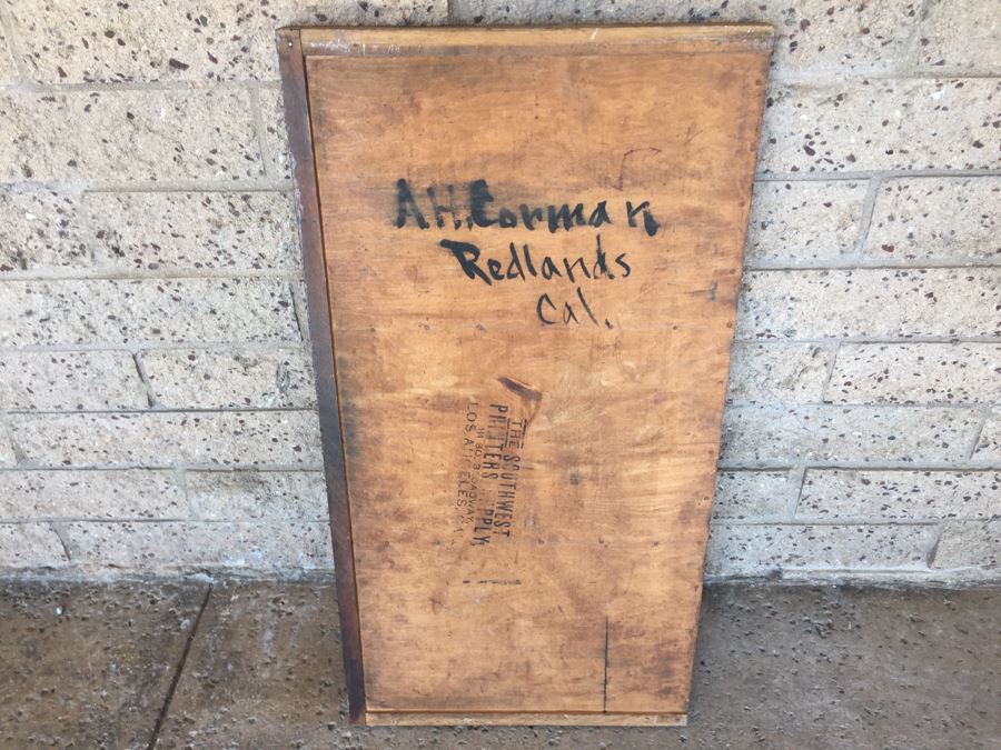 Vintage Printers Wooden Tray Drawer Shadow Box [Photo 5]