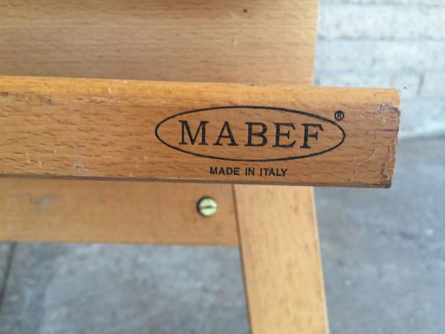 MABEF Italian - Inclinable Lyre Wooden Easel [Photo 2]