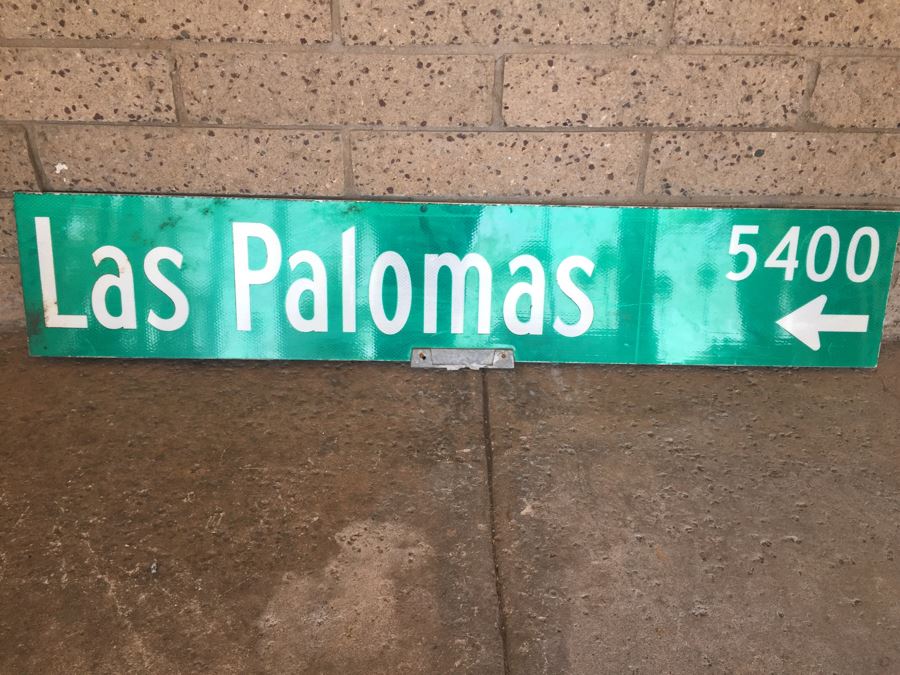 'Las Palomas' Road Sign From Rancho Santa Fe, CA [Photo 6]