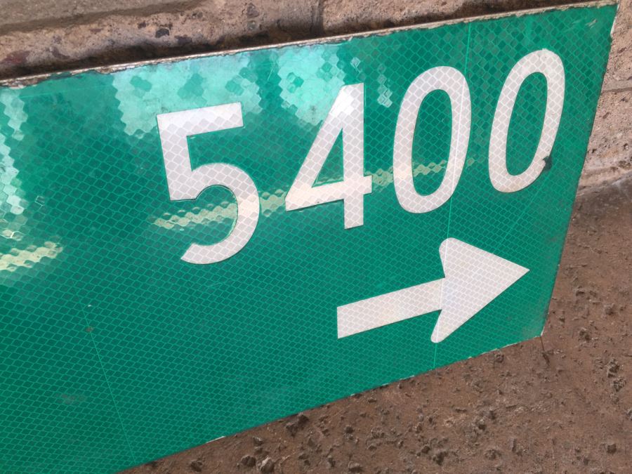 'Las Palomas' Road Sign From Rancho Santa Fe, CA [Photo 5]