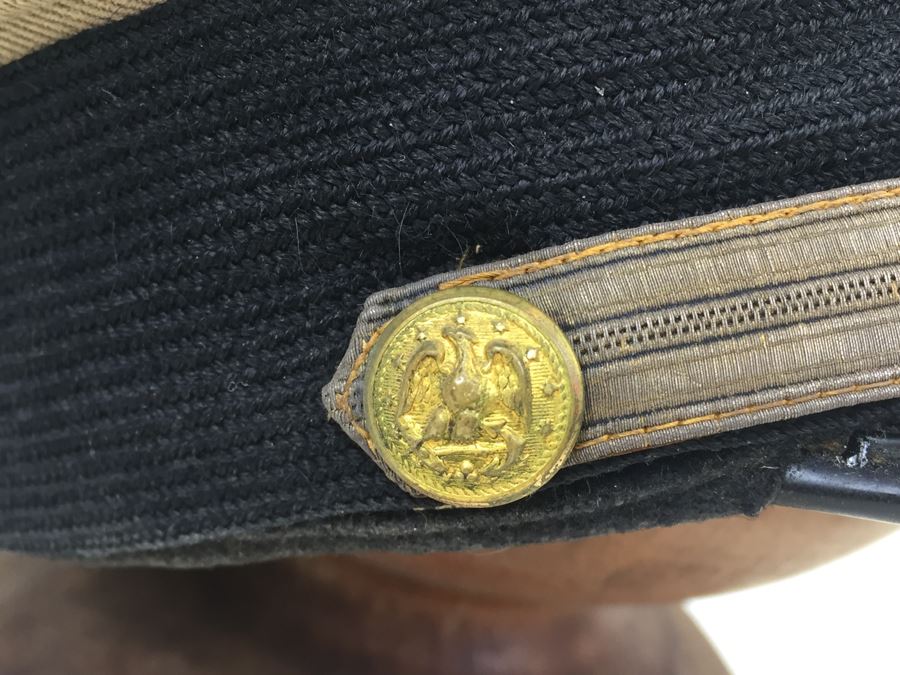Vintage World War II Lieutenant Dental Corps United States Navy Hat [Photo 6]