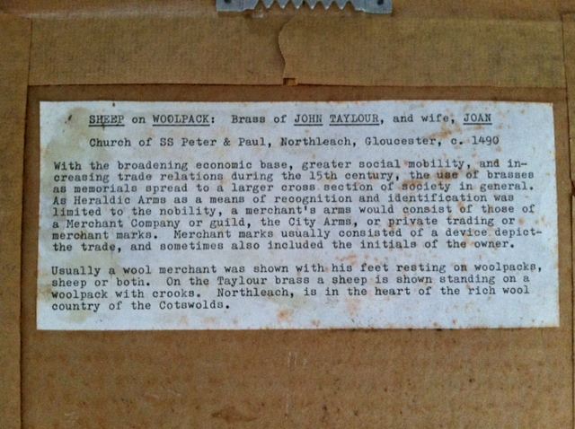 Nice Collection of Framed Brass Rubbings [Photo 10]