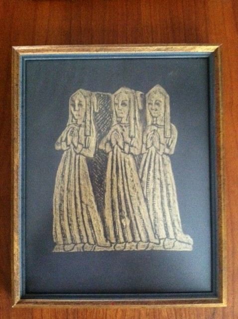 Nice Collection of Framed Brass Rubbings [Photo 2]