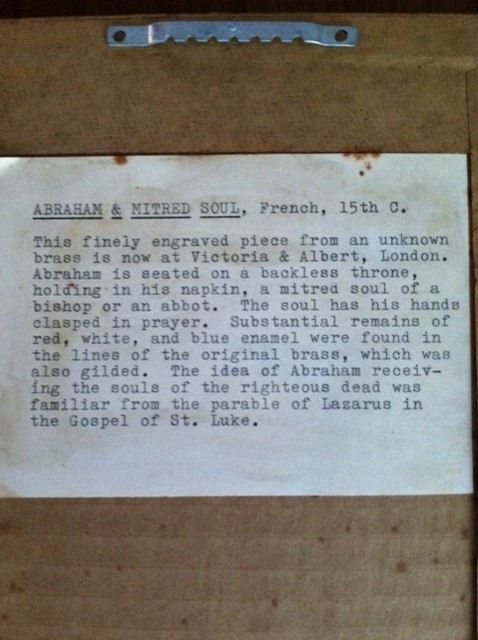 Nice Collection of Framed Brass Rubbings [Photo 5]