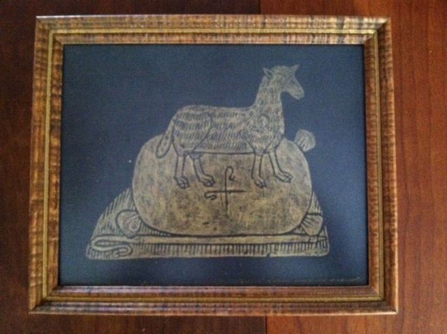 Nice Collection of Framed Brass Rubbings [Photo 9]