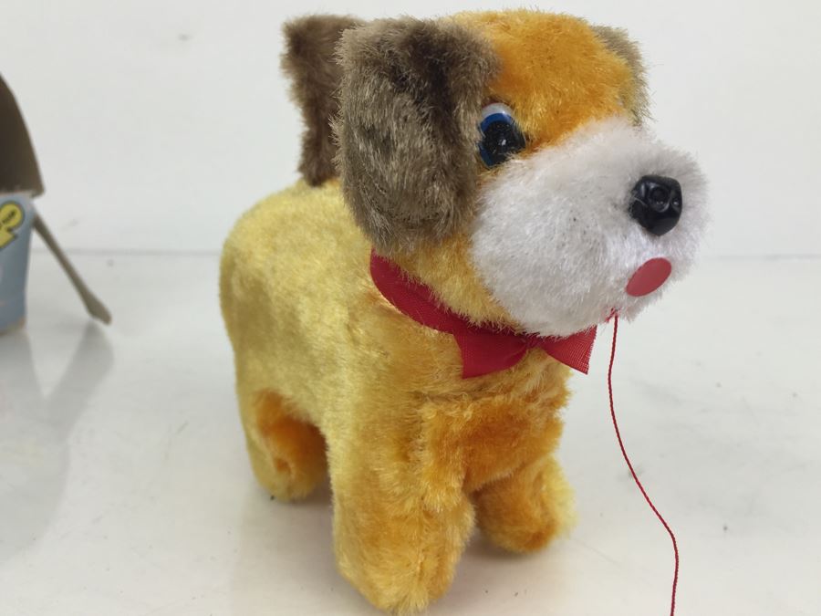 Working Vintage Wind-Up Pet Snoopy Toy With Original Box By Jamina [Photo 3]