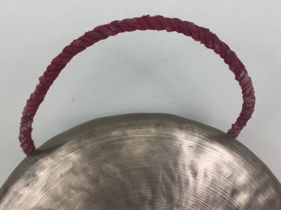 Vintage Brass Gong With Great Tone Loud [Photo 6]