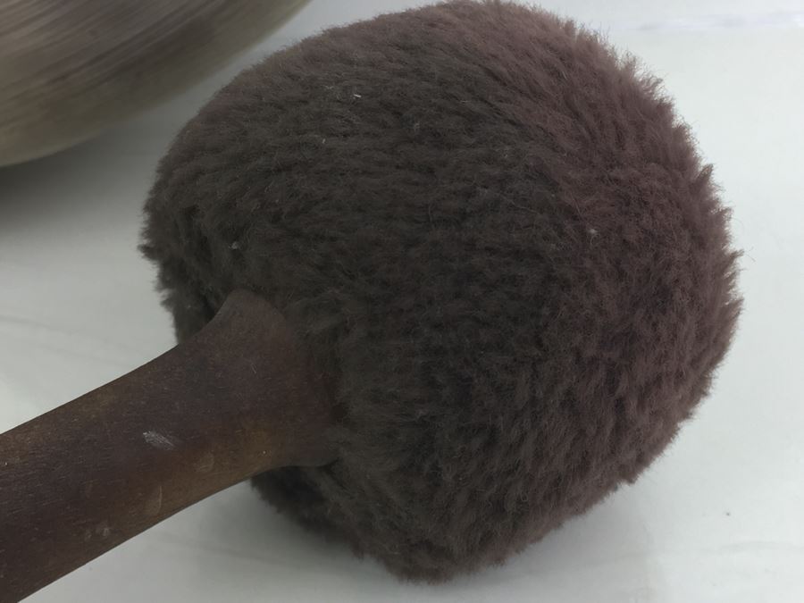 Vintage Brass Gong With Great Tone Loud [Photo 3]