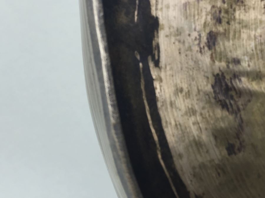 Vintage Brass Gong With Great Tone Loud [Photo 11]