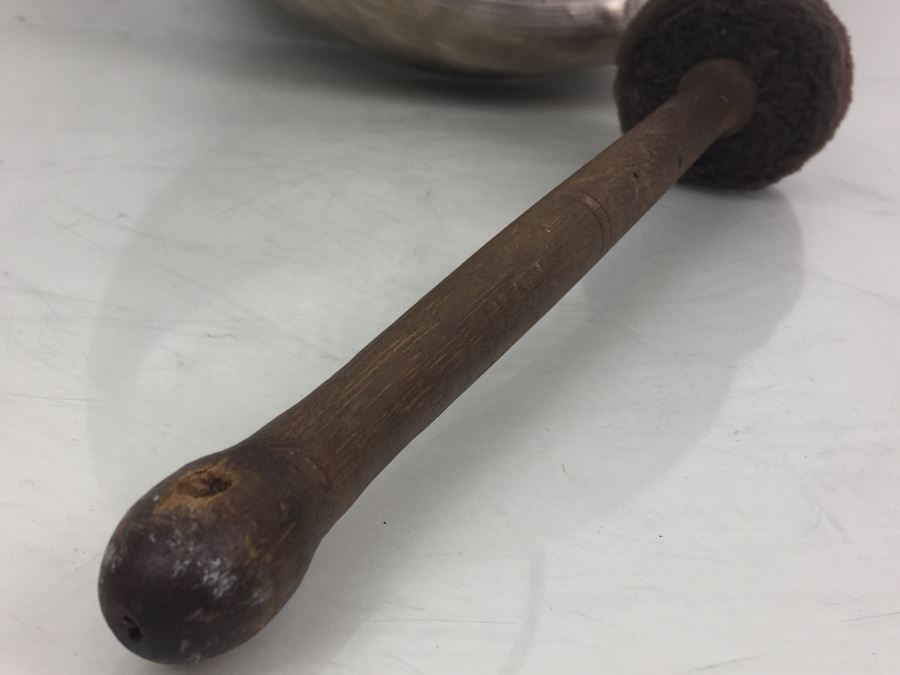 Vintage Brass Gong With Great Tone Loud [Photo 4]