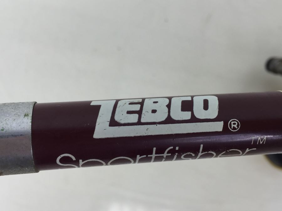 Vintage ZEBCO Sportfisher Telescopic Rod With Olympic GVO-10 Reel [Photo 4]