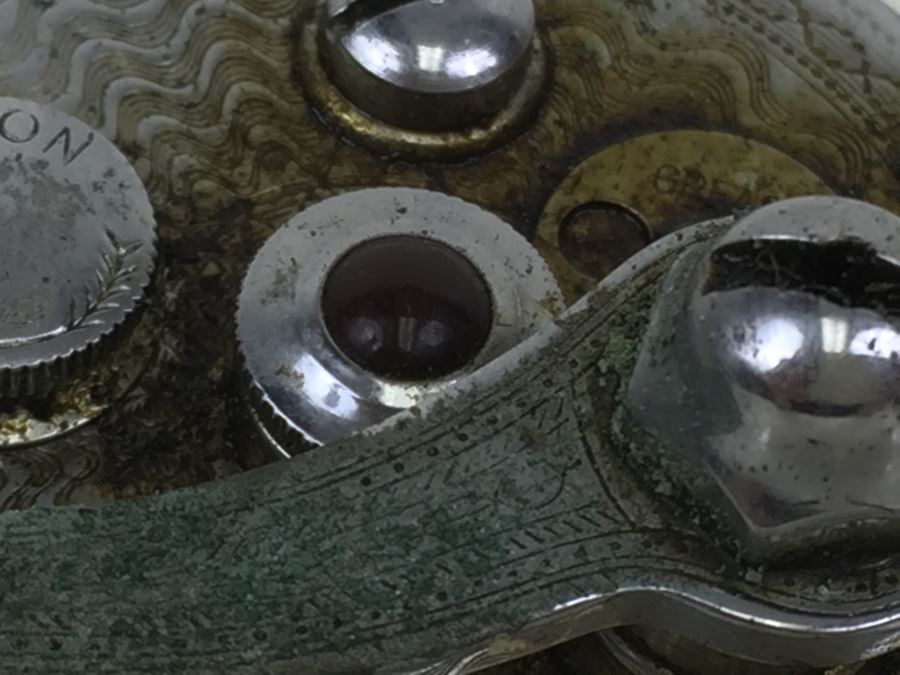 Vintage Pflueger Fishing Reel With Original Leather Pouch Great Condition Oiled [Photo 8]