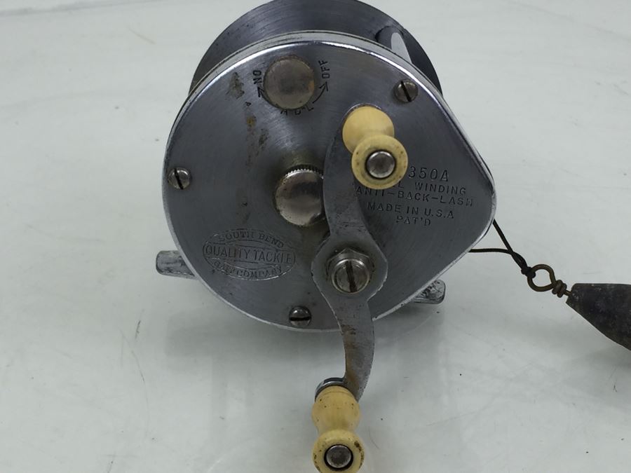 South Bend Bait Company No. 350A Fishing Reel [Photo 6]
